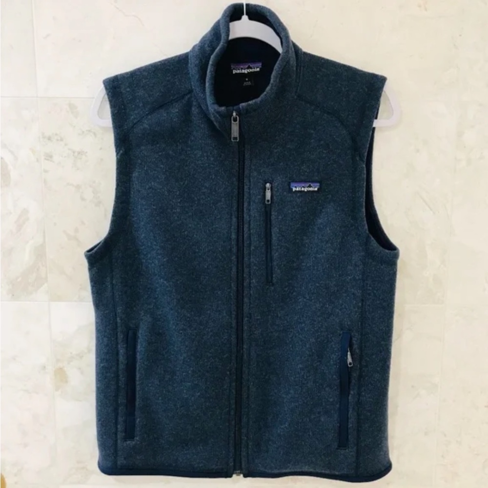Patagonia Better Sweater Vest Blue Size Small